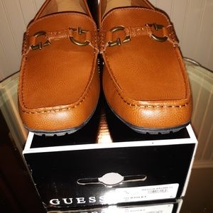 Medium Brown Guess McKinley Drivers (Never Worn)